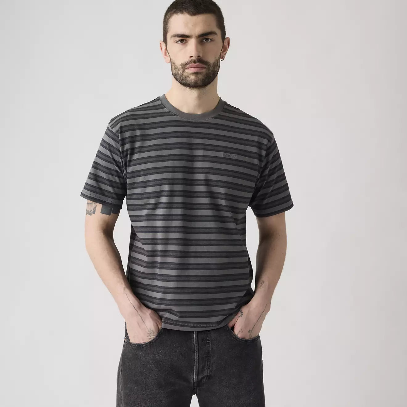 levi's® men's red tab vintage t-shirt A06370191S- Grey – Levi's Hong Kong