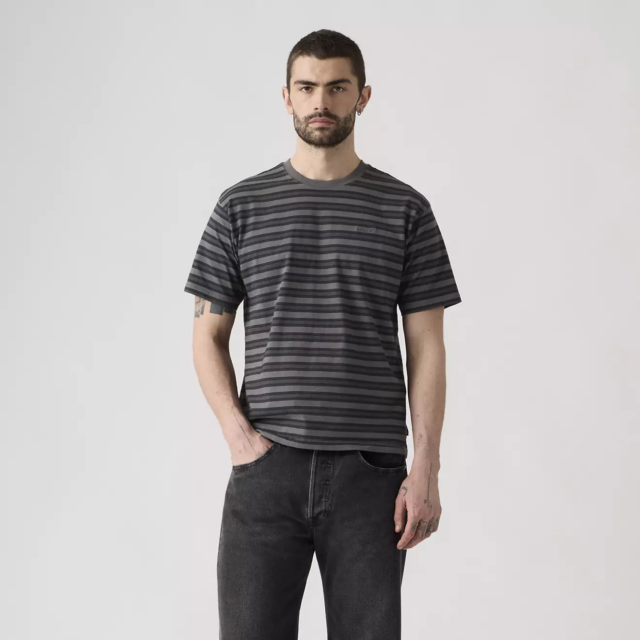 levi's® men's red tab vintage t-shirt A06370191S- Grey – Levi's Hong Kong