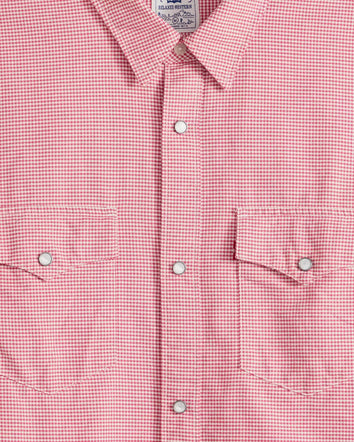 levi's® relaxed fit western 恤衫 | 男裝 A19190072S- Red  – Levi's 香港