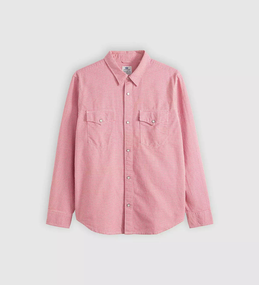 levi's® relaxed fit western 恤衫 | 男裝 A19190072S- Red – Levi's 香港
