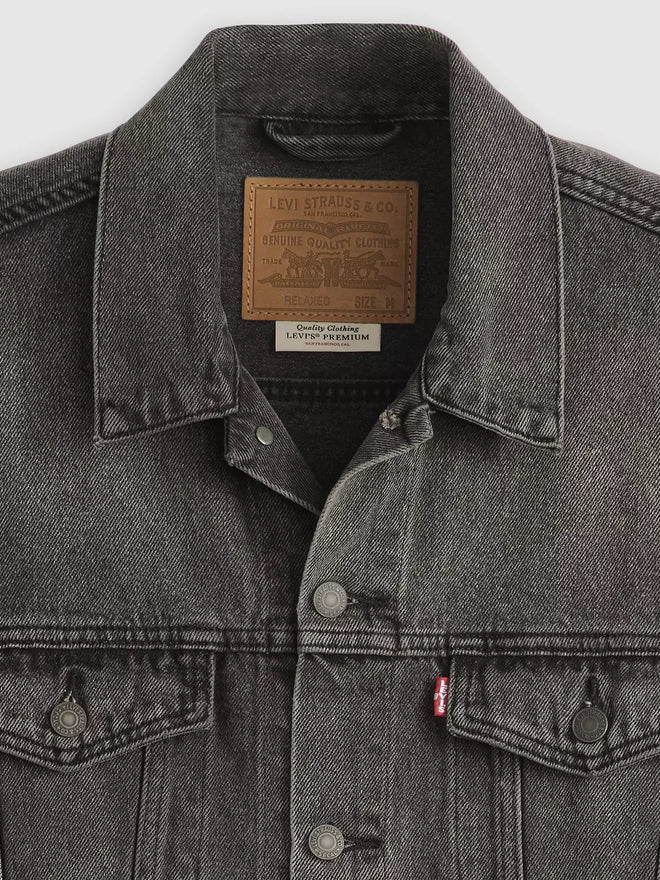 levi's® relaxed trucker 背心 | 男裝 A57890001S- Black  – Levi's 香港
