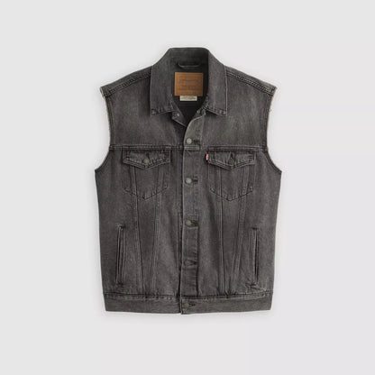Levi's® Relaxed Trucker 背心 | 男裝