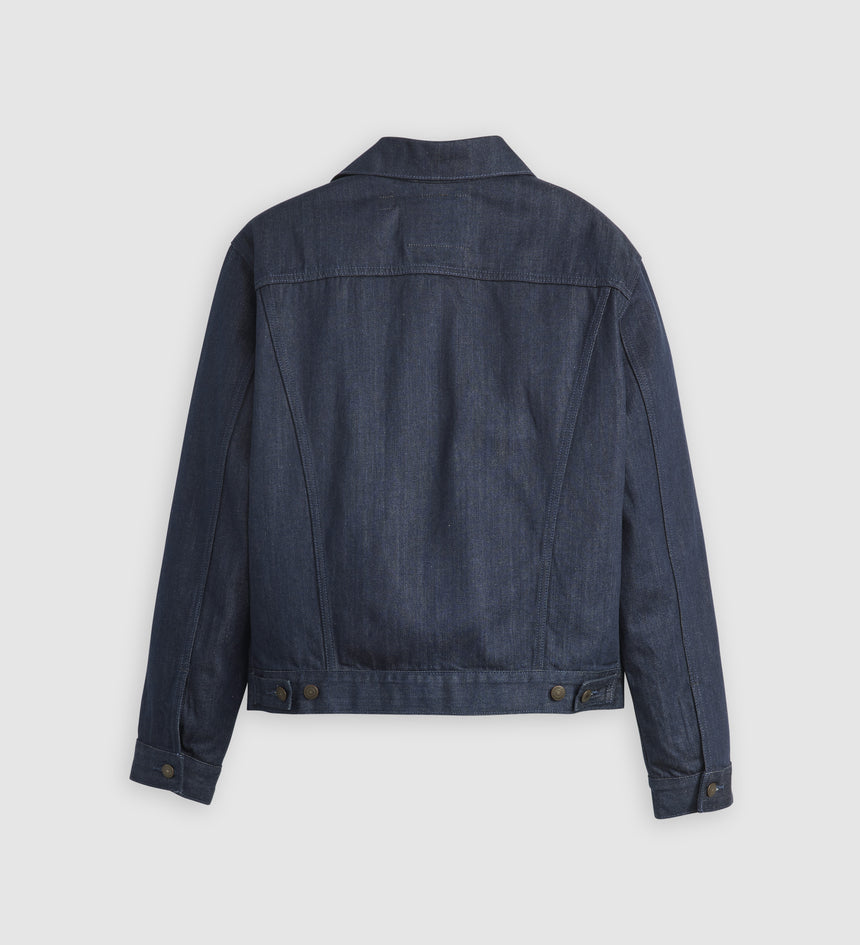 levi's® blue tab™ men's type iii trucker jacket A58830003XS- Dark Indigo – Levi's 香港