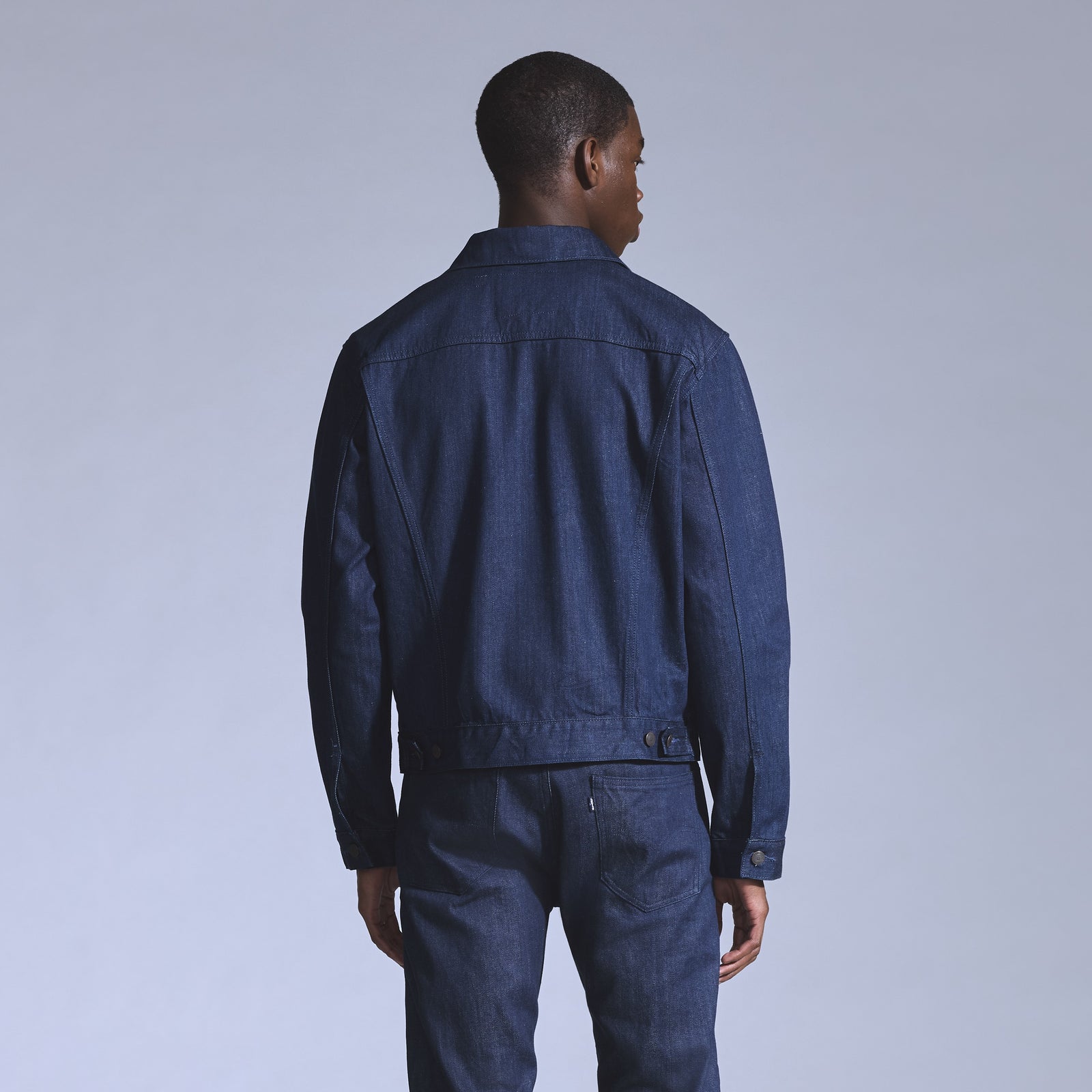 levi's® blue tab™ men's type iii trucker jacket A58830003XS- Dark Indigo – Levi's Hong Kong
