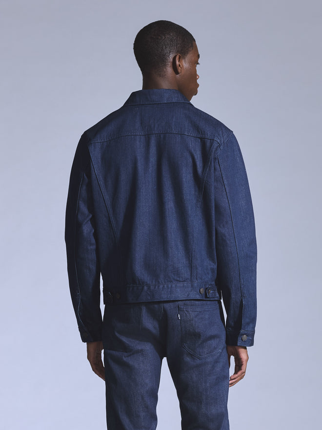 levi’s® blue tab™ 男裝 type iii trucker  A58830003XS- Dark Indigo  – Levi's 香港