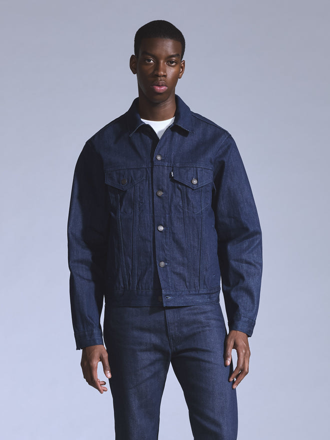 levi’s® blue tab™ 男裝 type iii trucker  A58830003XS- Dark Indigo  – Levi's 香港