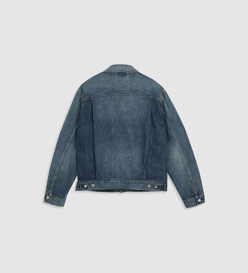 levi's®type ii 牛仔外套 | 男裝 - medium indigo | levi's hk A76320013S- Medium Indigo – Levi's 香港