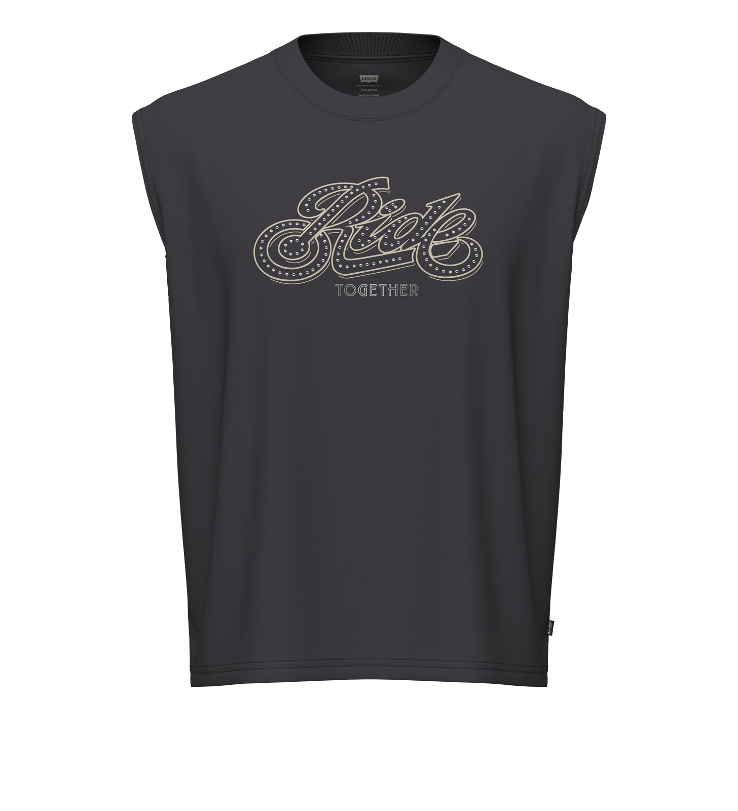 levi's® 短版 muscle tank | 男裝   A79400001S- Black – Levi's 香港