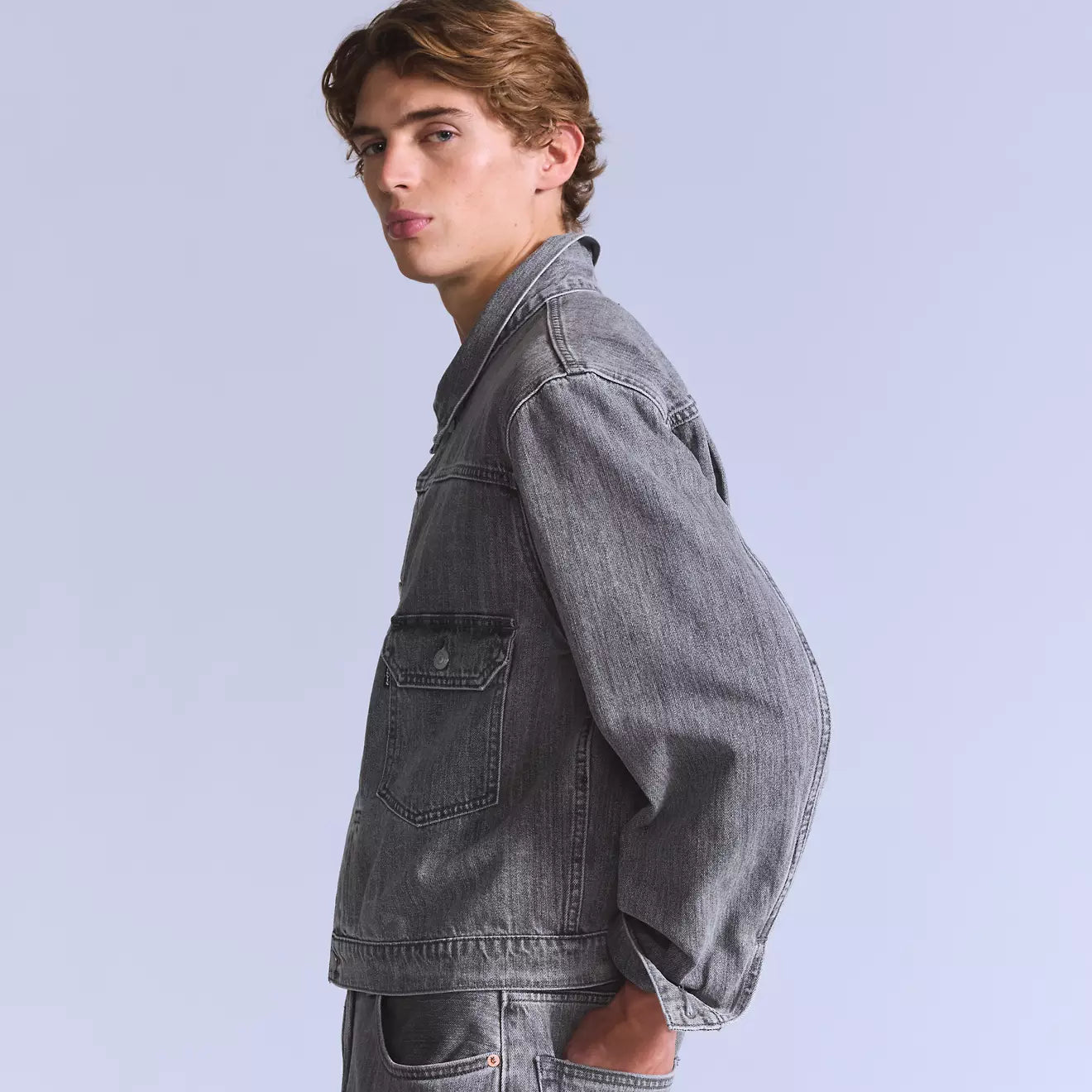 levi's® men's blue tab™ type i jacket A91370003S-  Stoney Hill - Black – Levi's Hong Kong