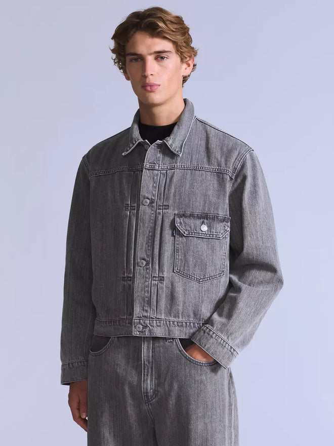 levi's® men's blue tab™ type i jacket A91370003S-  Stoney Hill - Black  – Levi's Hong Kong