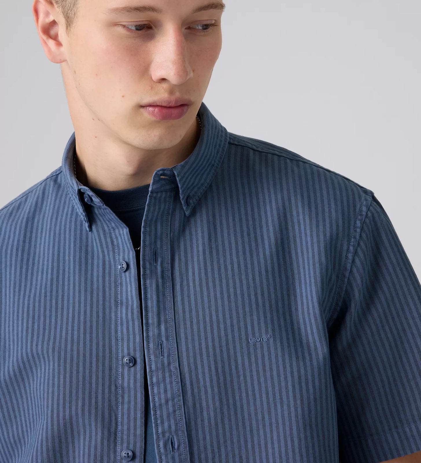 levi's® men's short-sleeve authentic button-down shirt A91610032S- Multicolor – Levi's Hong Kong