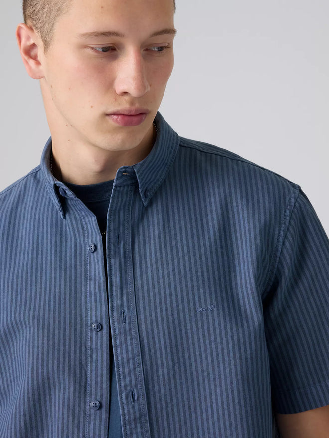 levi's® 短袖 authentic 鈕扣襯衫 | 男裝 A91610032S- Multicolor  – Levi's 香港
