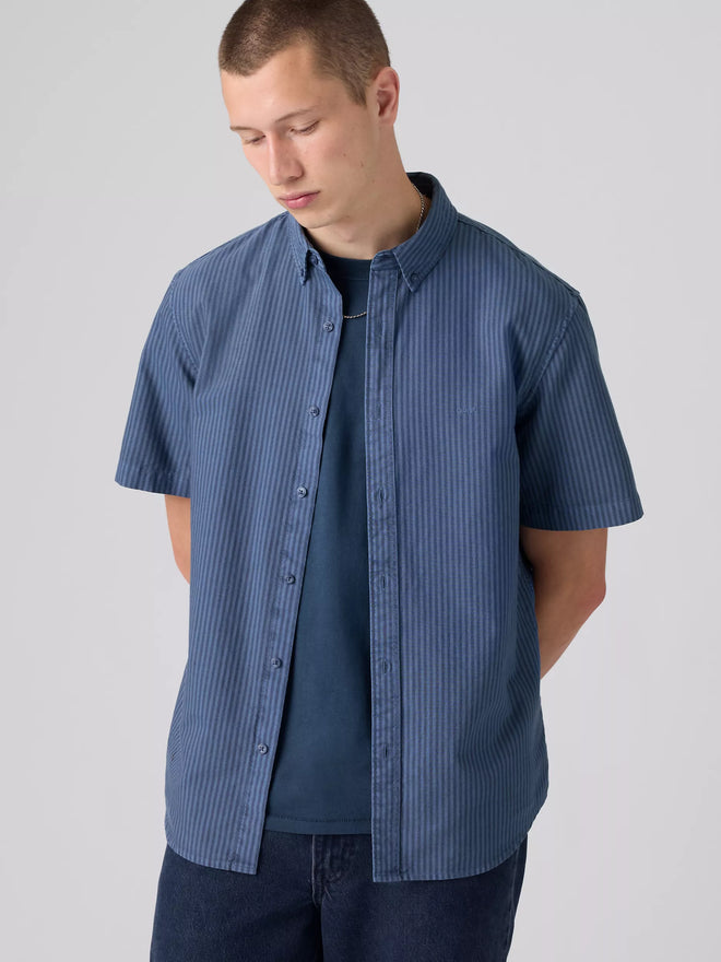 levi's® 短袖 authentic 鈕扣襯衫 | 男裝 A91610032S- Multicolor  – Levi's 香港
