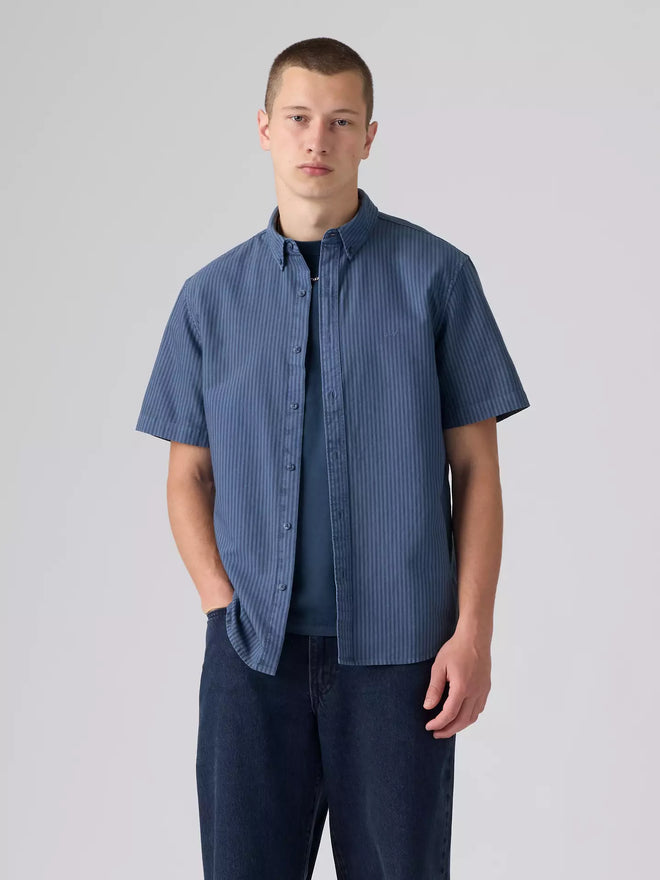 levi's® 短袖 authentic 鈕扣襯衫 | 男裝 A91610032S- Multicolor  – Levi's 香港