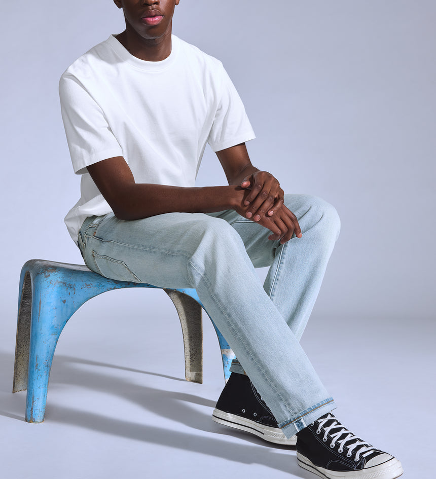 levi's® blue tab 男士502™ 牛仔褲 A588100102832 Med Indigo - Worn In – Levi's 香港