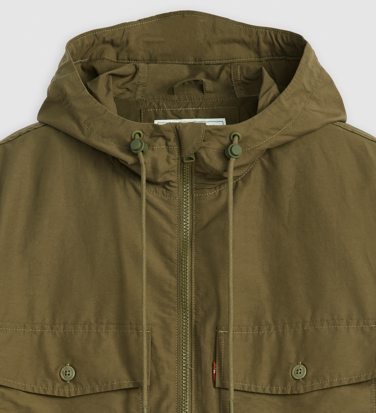 levi's® 男士防風外套 001HX0000S- Dark Olive – Levi's 香港