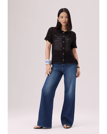  levi's® ribcage 高腰寬腿牛仔褲 | 女裝 A608100852430 Indigo  – Levi's 香港