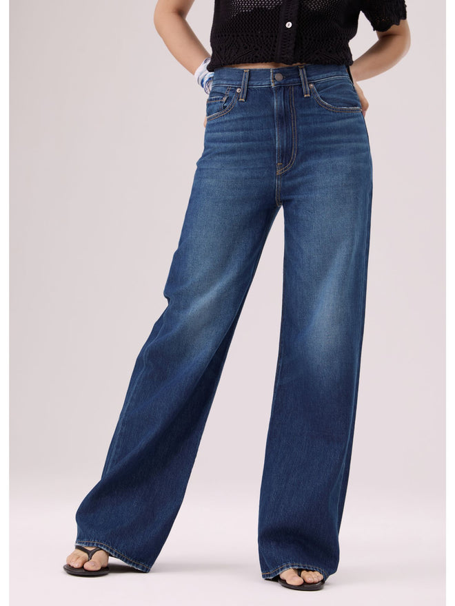 levi's® ribcage wide leg jeans A608100852430 Indigo  – Levi's Hong Kong