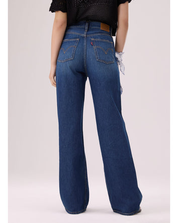 levi's® ribcage wide leg jeans A608100852430 Indigo  – Levi's Hong Kong