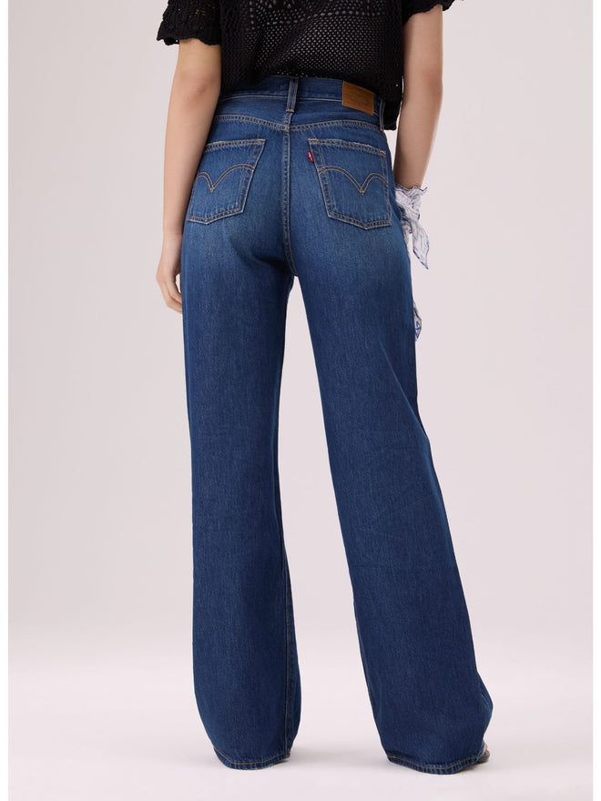 levi's® ribcage wide leg jeans A608100852430 Indigo  – Levi's Hong Kong