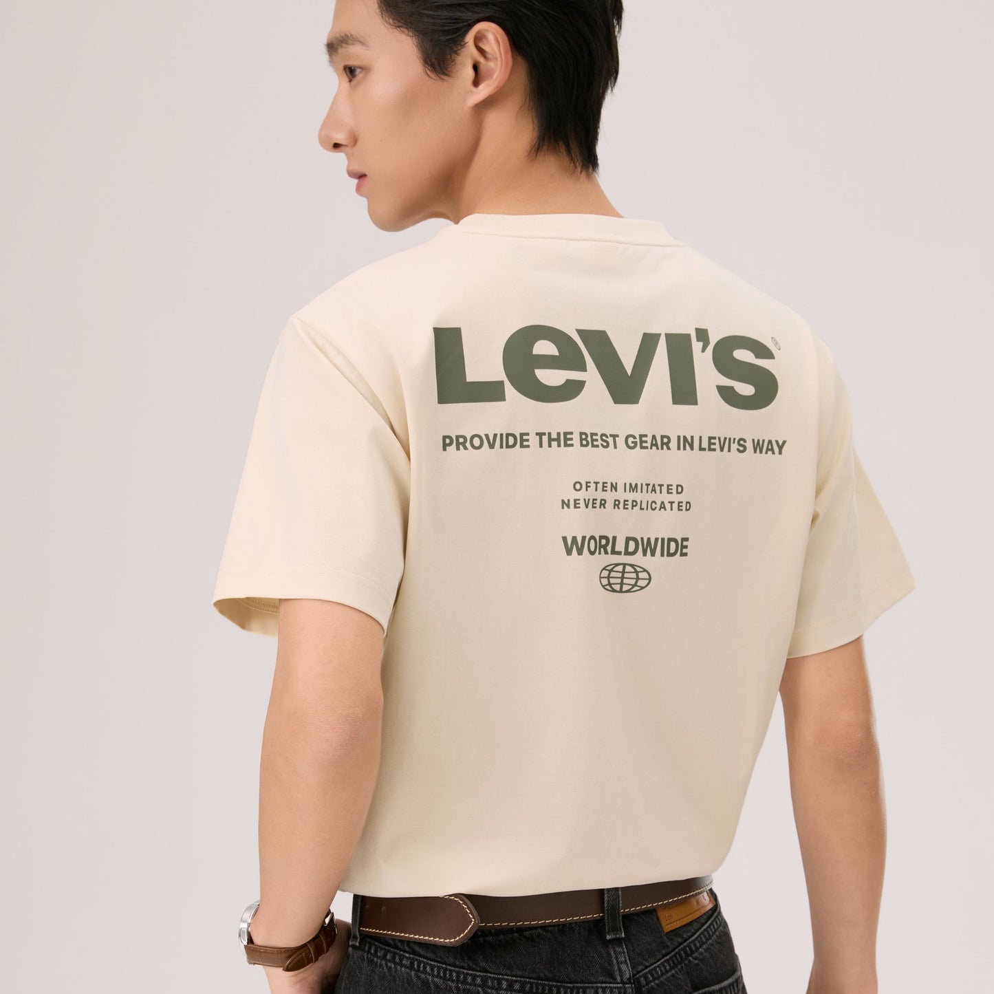 Levi's® Sorona® 涼感 Logo 標準 T恤 | 男裝