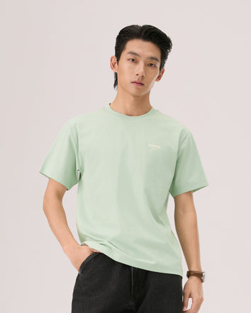  levi's® sorona® 涼感 logo 標準 t恤 | 男裝 006PV0001S- Green  – Levi's 香港