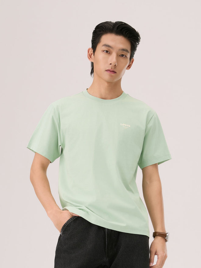 levi's® sorona® cooling branding regular tee 006PV0001S- Green  – Levi's Hong Kong