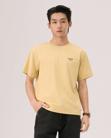  levi's® sorona® 涼感 logo 標準 t恤 | 男裝 006PV0000M- Yellow  – Levi's 香港