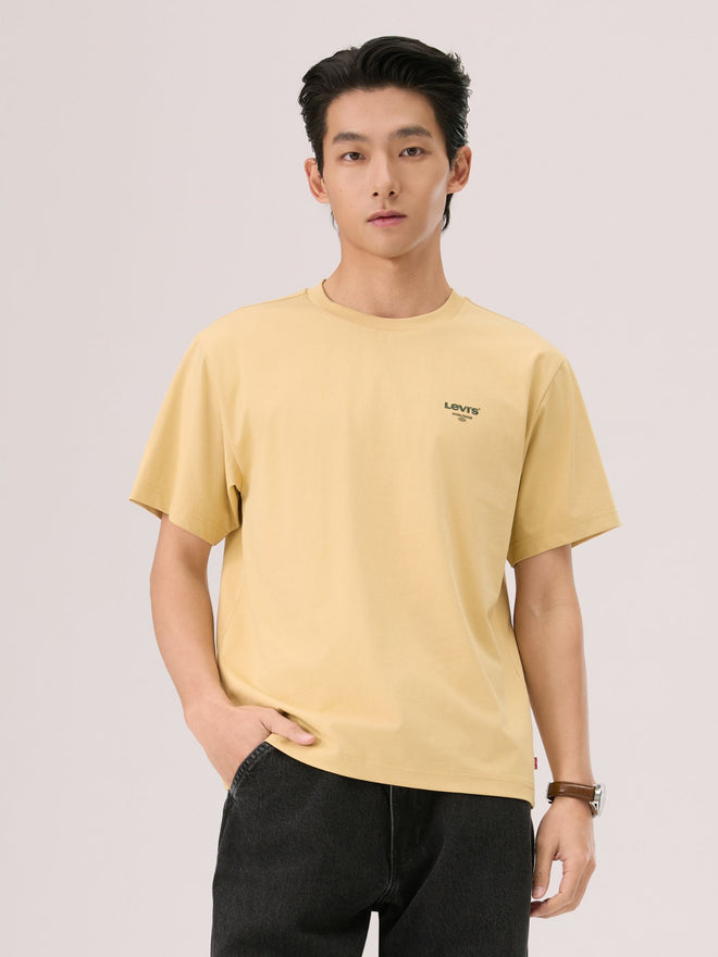 levi's® sorona® cooling branding regular tee 006PV0000S- Yellow  – Levi's Hong Kong