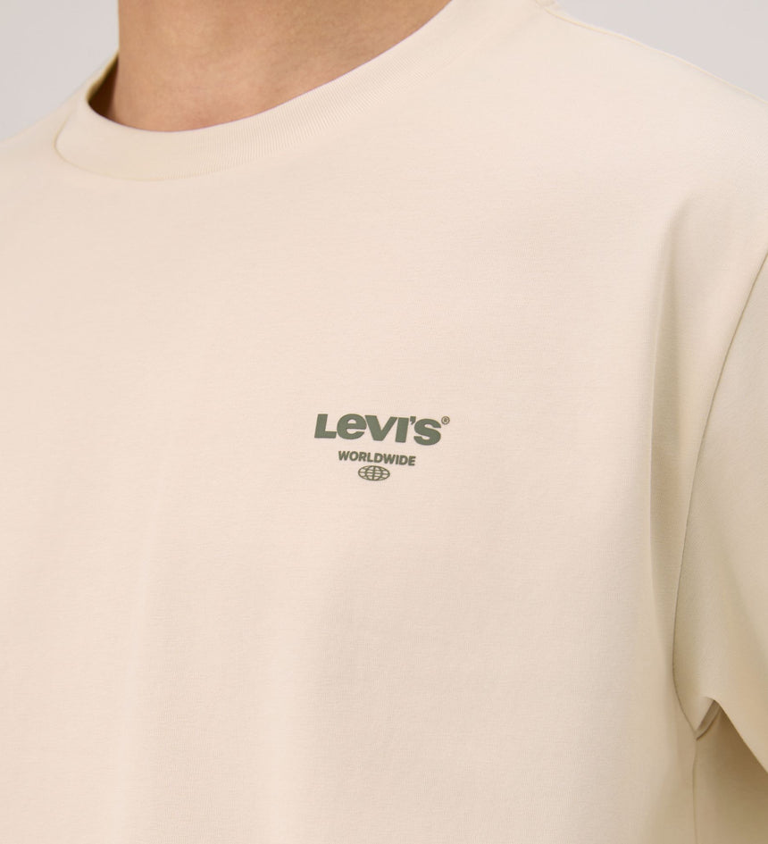  levi's® sorona® 涼感 logo 標準 t恤 | 男裝 006PV0002S- White – Levi's 香港