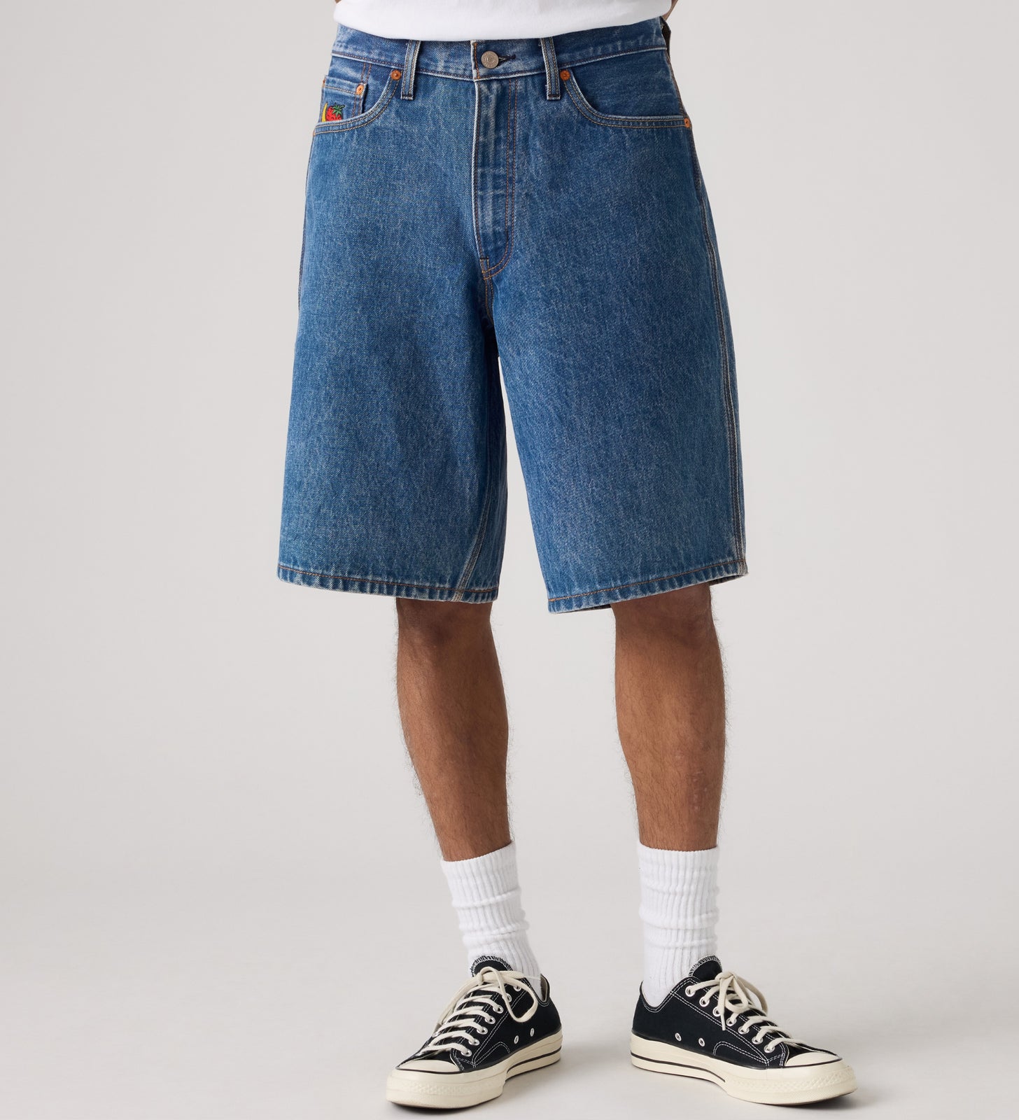 levi’s® x sky high farm goods 闊身工裝短褲 005S2000029- Blue – Levi's 香港