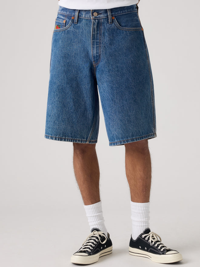 levi’s® x sky high farm goods 闊身工裝短褲 005S2000029- Blue  – Levi's 香港