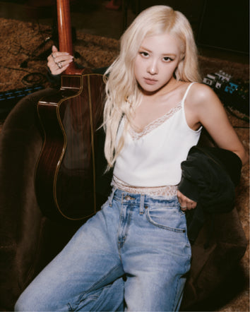 rosé朴彩英同款 lynn cami 蕾絲細肩帶上衣 | 女裝 00ATU0000XS- White  – Levi's 香港
