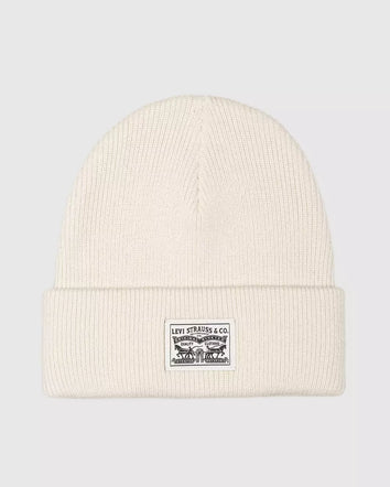 levi's® women's backpatch beanie 000J70001OS- Neutral  – Levi's Hong Kong