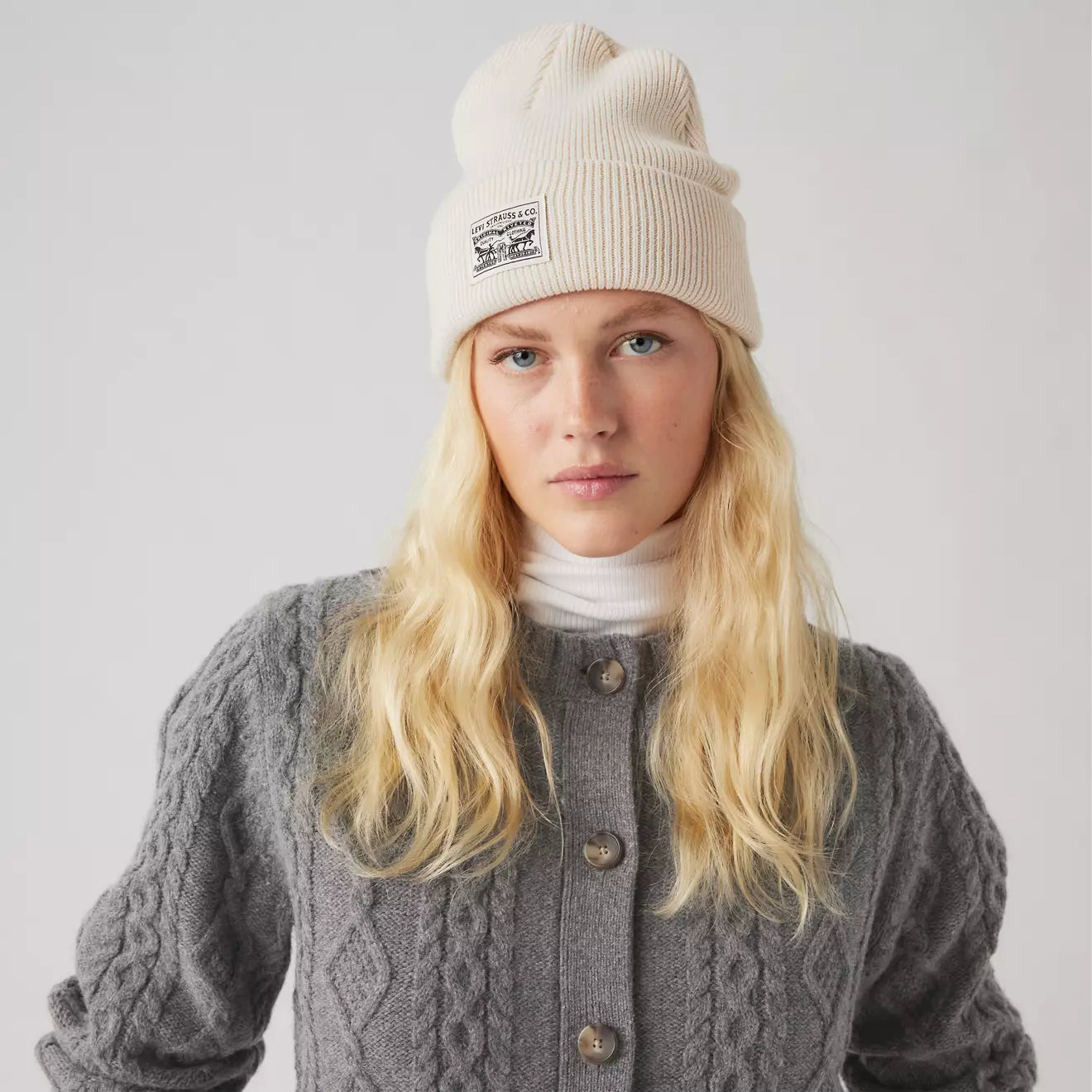 levi's® backpatch 冷帽|女裝 000J70001OS- Neutral – Levi's 香港