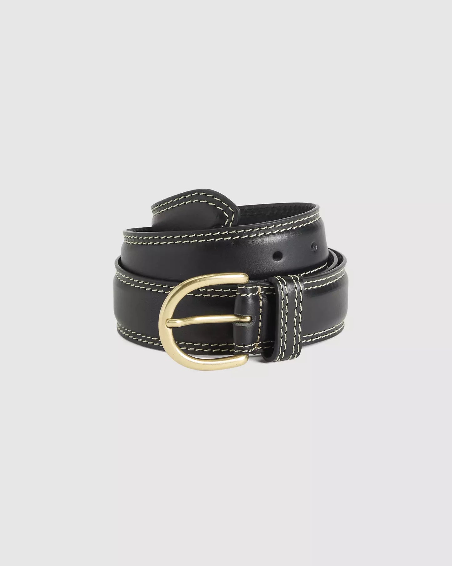 Levi's® Olivia Classic Feather Edge 經典羽邊皮帶 | 女裝  