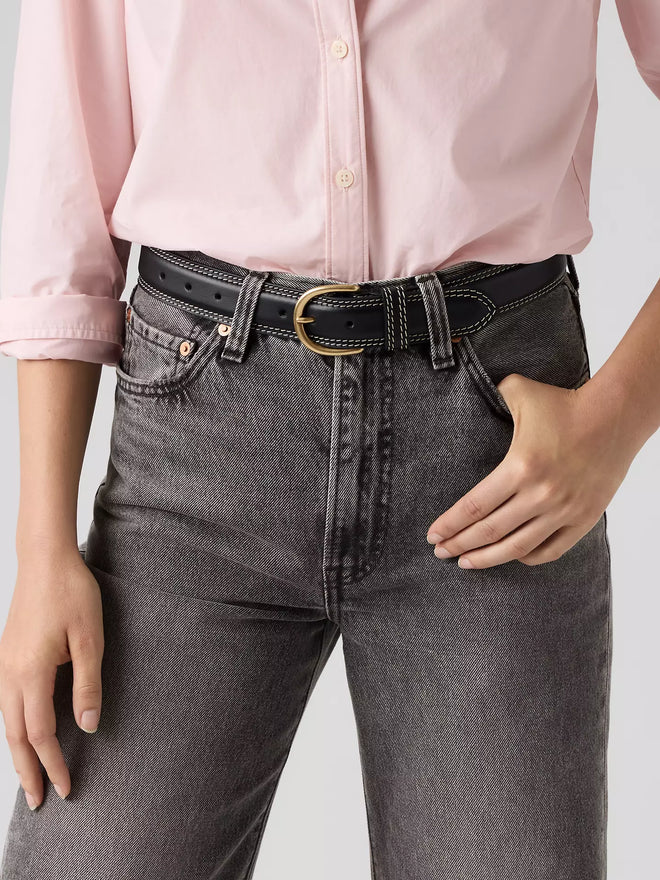 levi's® olivia classic feather edge 經典羽邊皮帶 | 女裝   007ZL000075- Multicolor  – Levi's 香港
