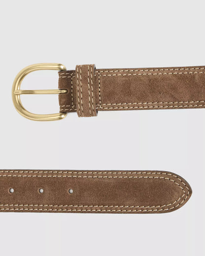 Levi's® Olivia Classic Feather Edge 經典羽邊皮帶 | 女裝  