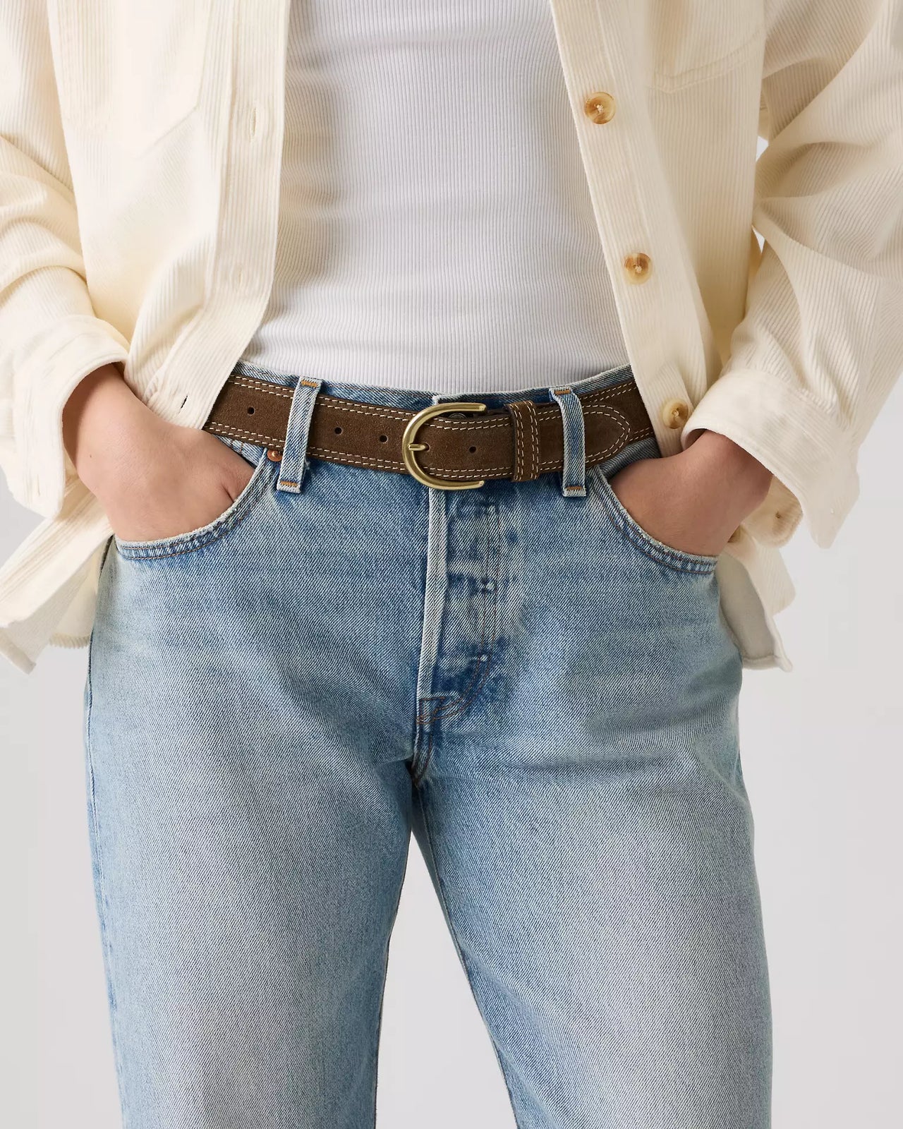 levi's® olivia classic feather edge 經典羽邊皮帶 | 女裝   007ZL000175- Multicolor – Levi's 香港