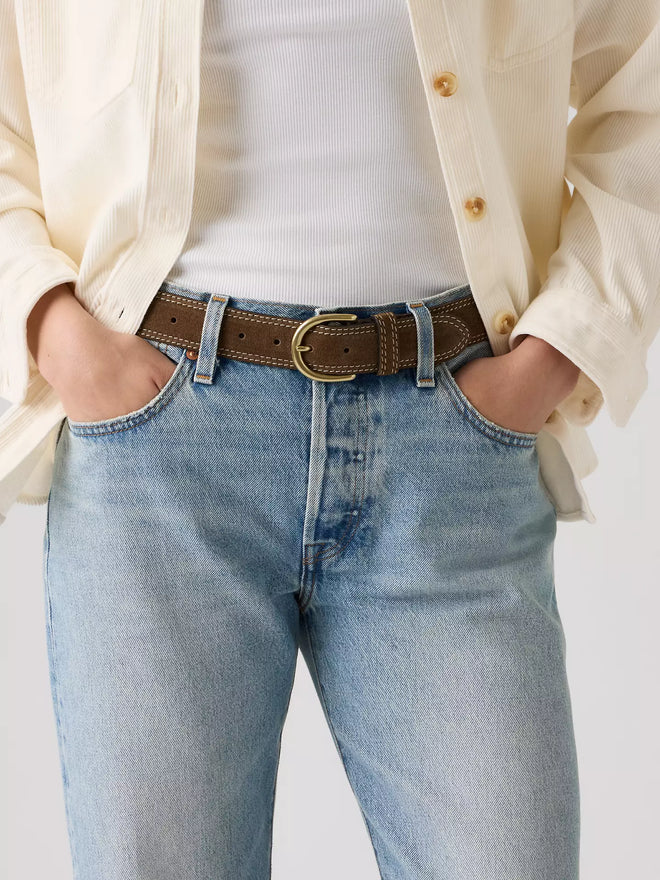 levi's® olivia classic feather edge 經典羽邊皮帶 | 女裝   007ZL000175- Multicolor  – Levi's 香港