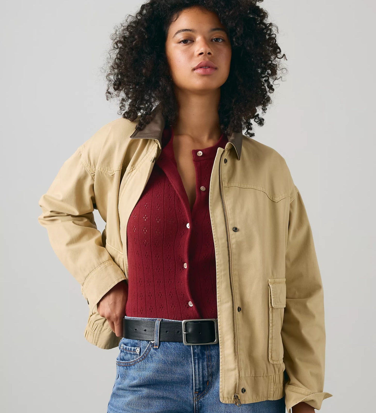 levi's® noe wide 寬版皮帶 | 女裝   007ZQ000075- Multicolor – Levi's 香港