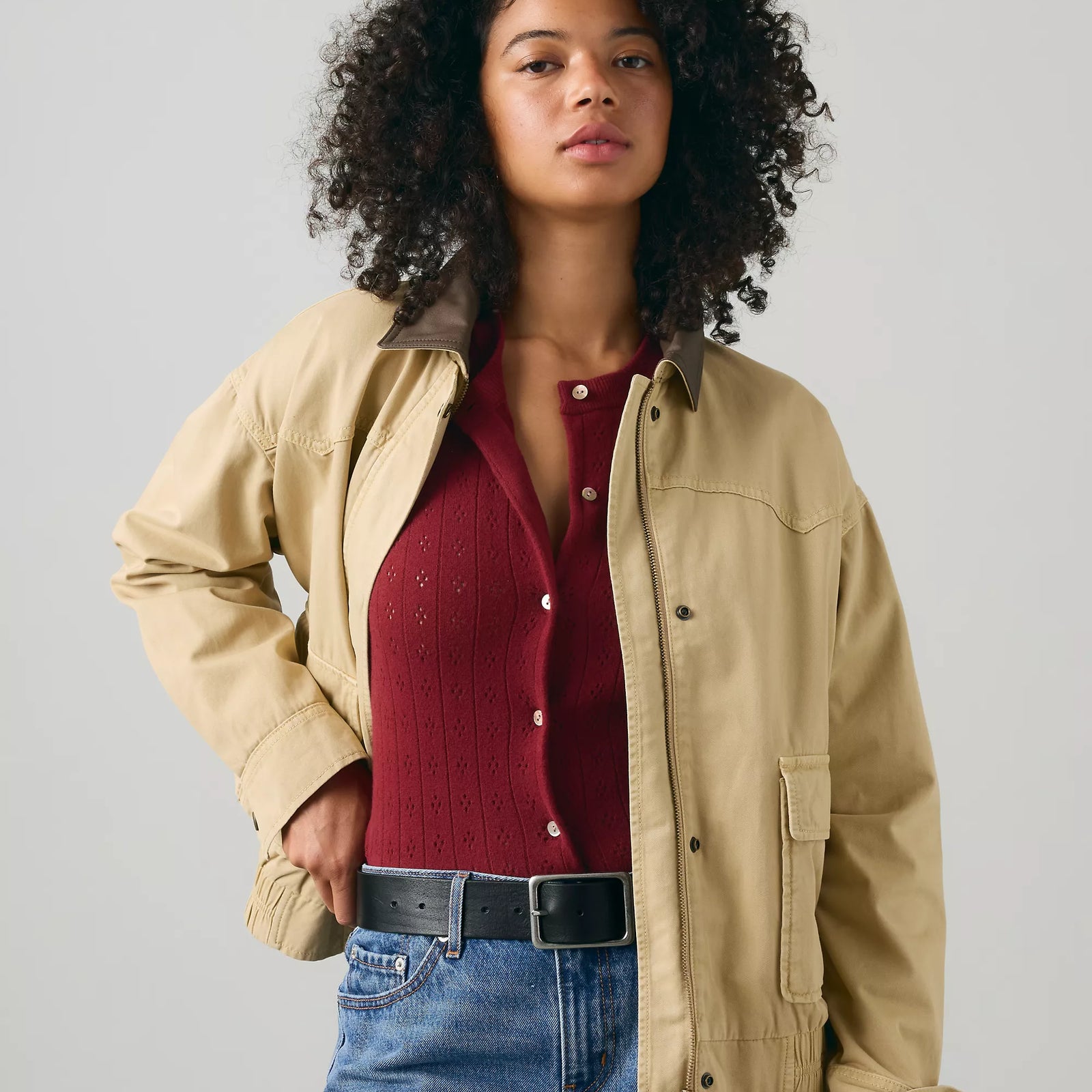 levi's® noe wide 寬版皮帶 | 女裝   007ZQ000075- Multicolor – Levi's 香港