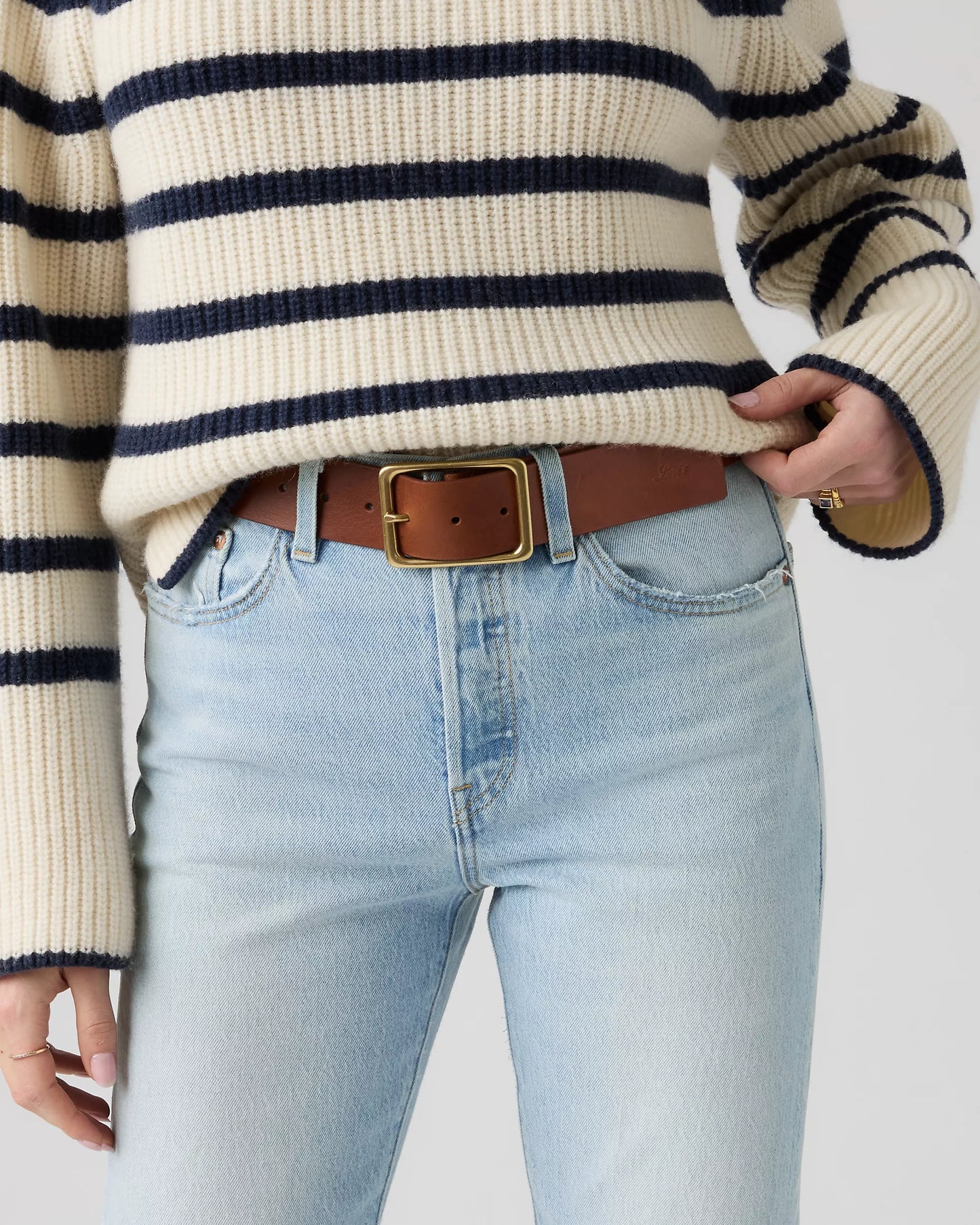 Levi's® Noe Wide 寬版皮帶 | 女裝  