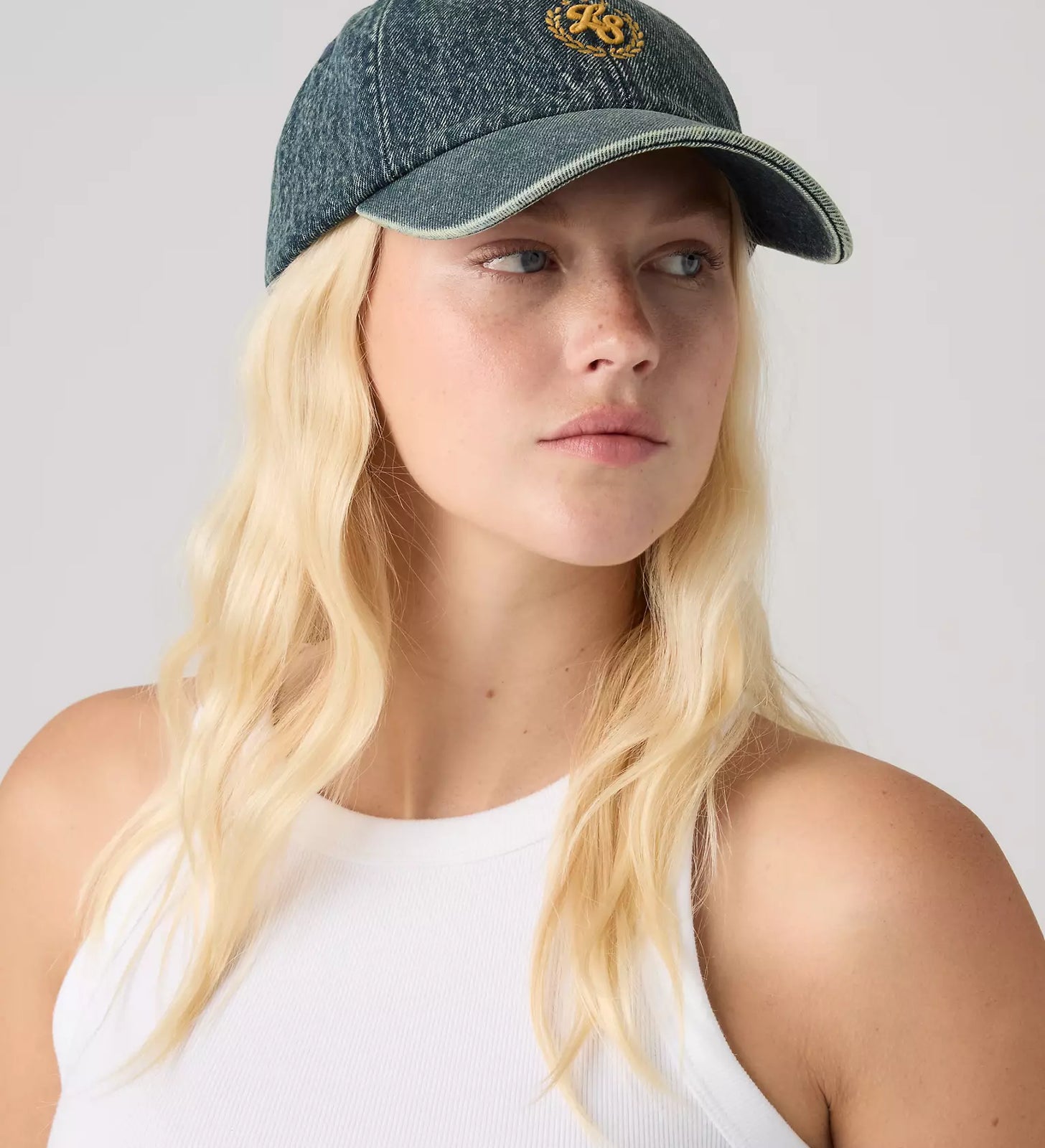 levi's® varsity baseball cap 大學風棒球帽 | 女裝   0080U0004OS- Dark Indigo – Levi's 香港