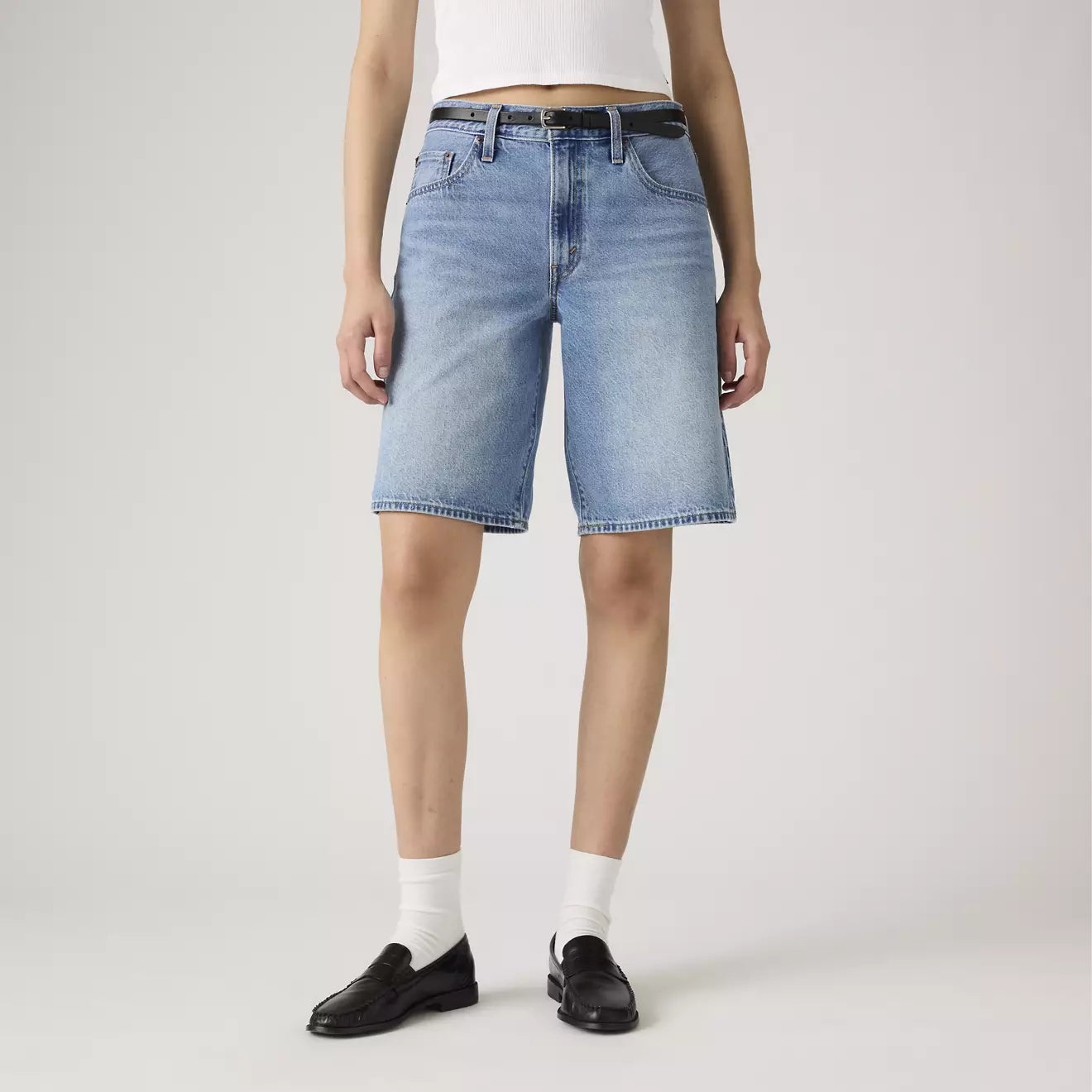 levi's® 寬鬆牛仔短褲 | 男裝 000MJ000423- Medium Indigo – Levi's 香港