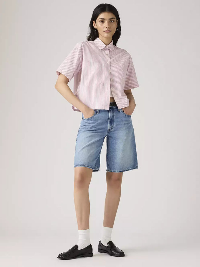 levi's® 寬鬆牛仔短褲 | 男裝 000MJ000423- Medium Indigo  – Levi's 香港