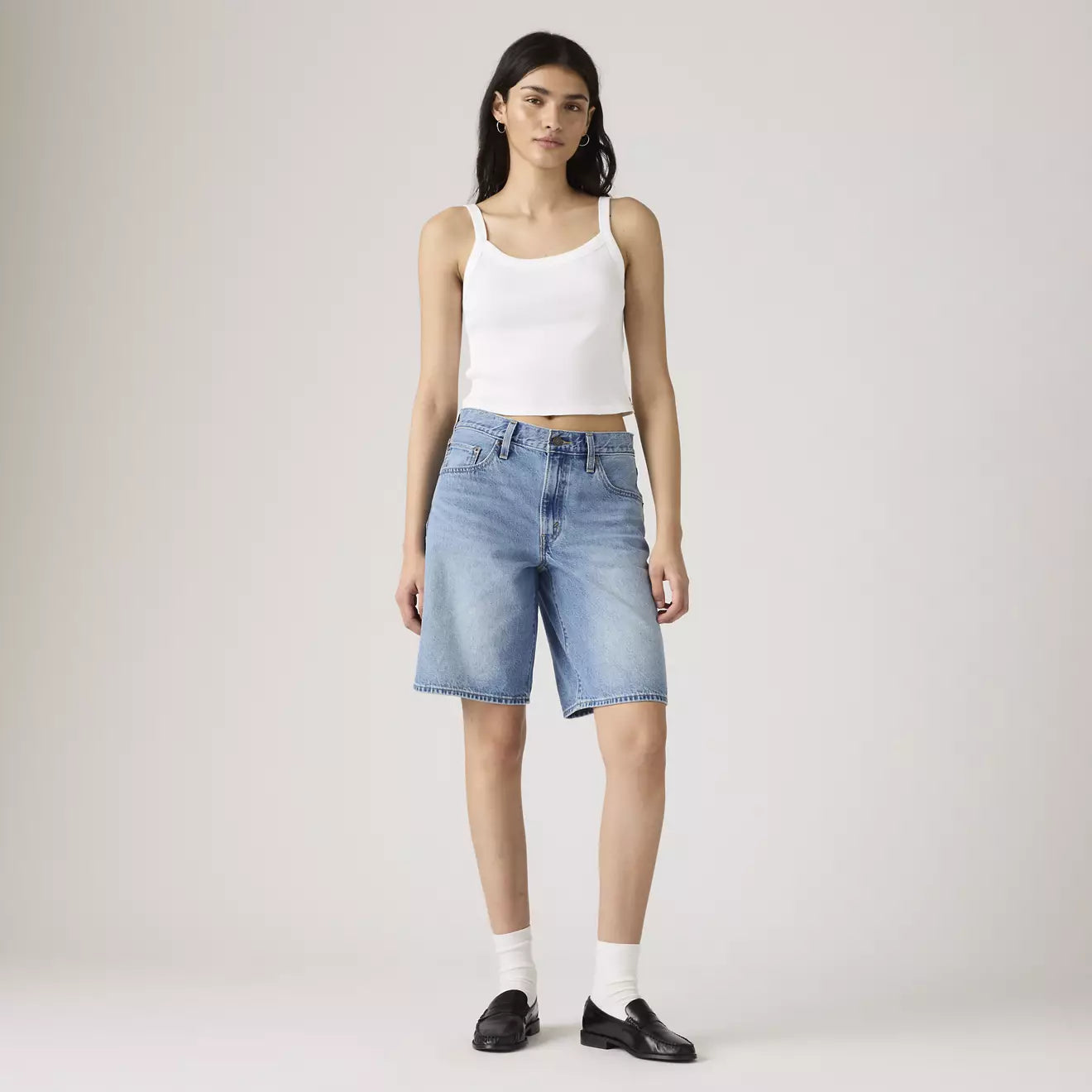 levi's® 寬鬆牛仔短褲 | 男裝 000MJ000423- Medium Indigo – Levi's 香港