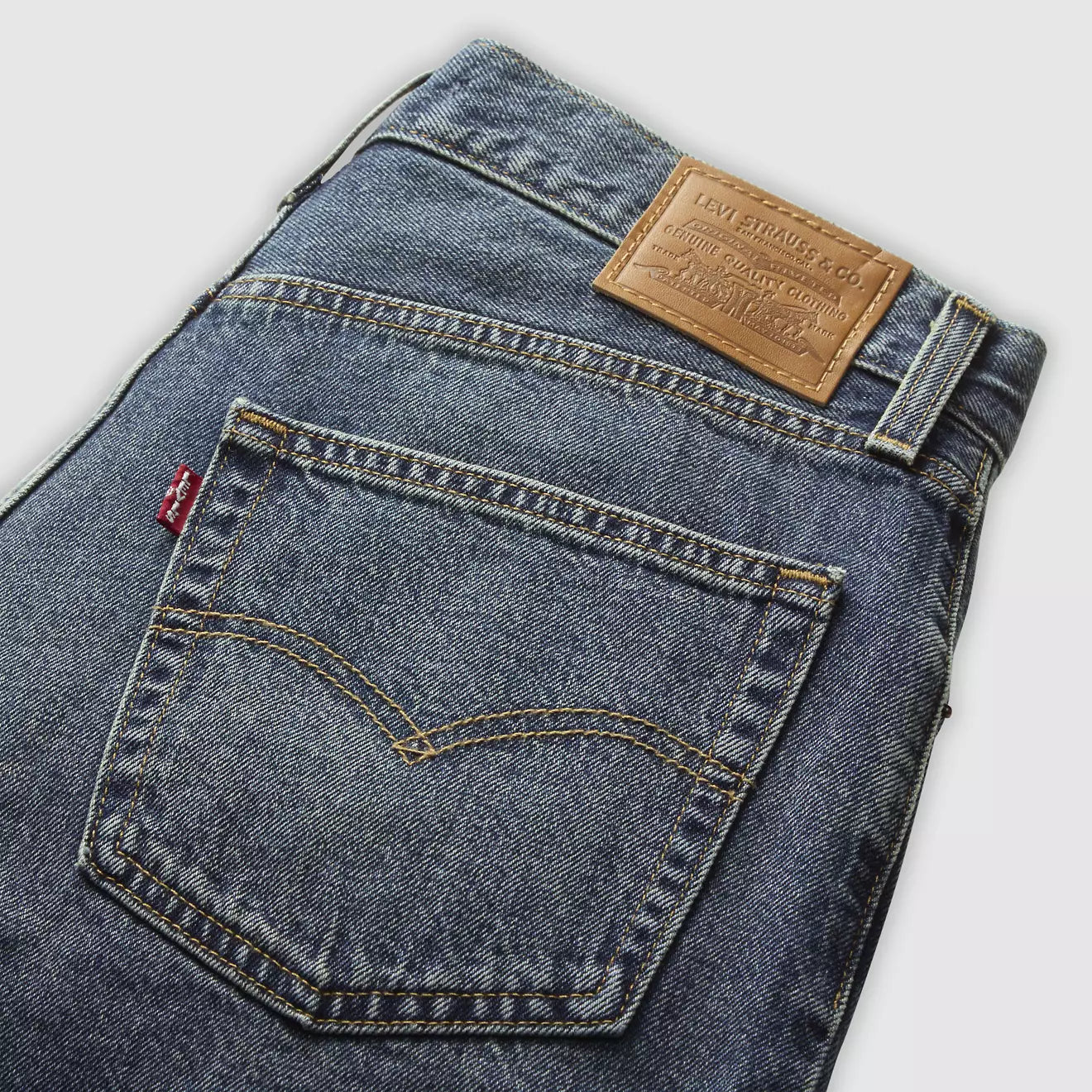 levi's® women's baggy dad jorts 000MJ000825- Dark Indigo – Levi's Hong Kong