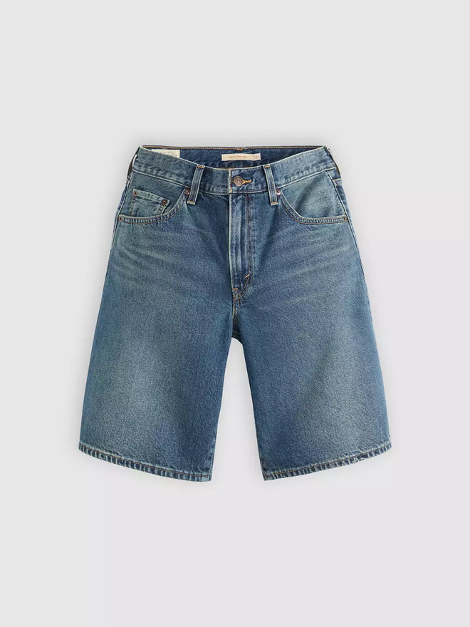 levi's® women's baggy dad jorts 000MJ000825- Dark Indigo  – Levi's Hong Kong