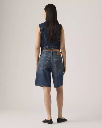 levi's® women's baggy dad jorts 000MJ000824- Dark Indigo  – Levi's Hong Kong